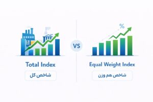 شاخص کل در مقابل شاخص هم وزن